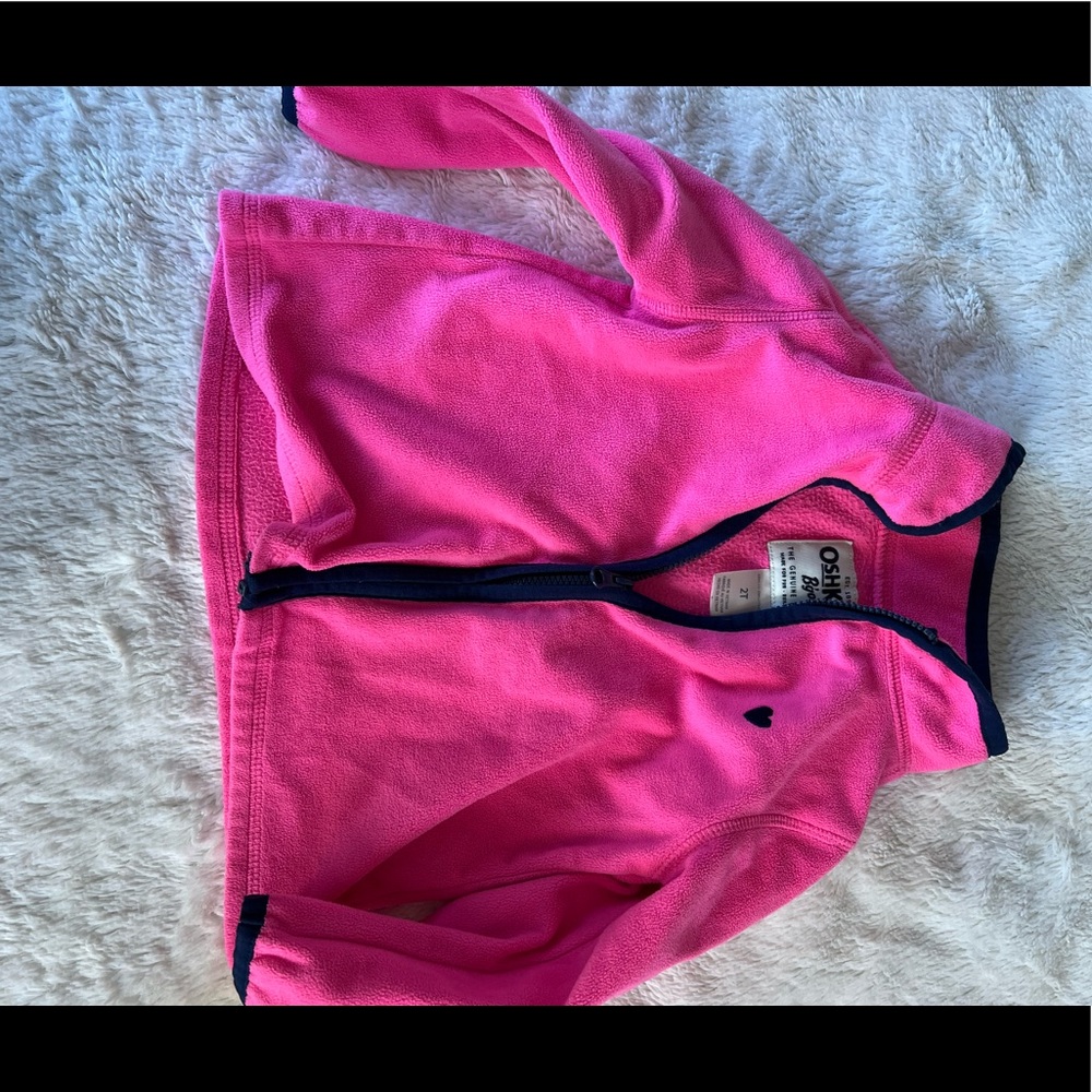 Toddler Girl Pink Fleece